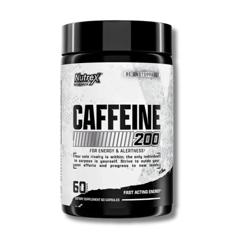 CAFFEINE 200 MG - 60 CAPS / 60 SERVICIOS