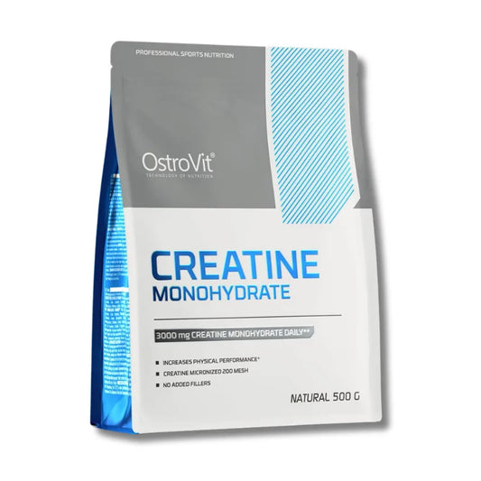 OSTROVIT - CREATINA Monohydrate – 500 grs / 200 servicios, unflavored