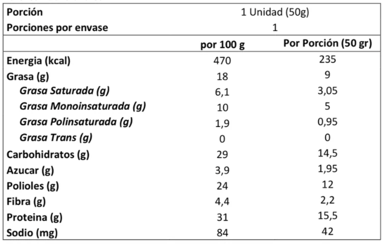 SPACE PROTEIN BAR - 24 UNIDADES / 50 GRS