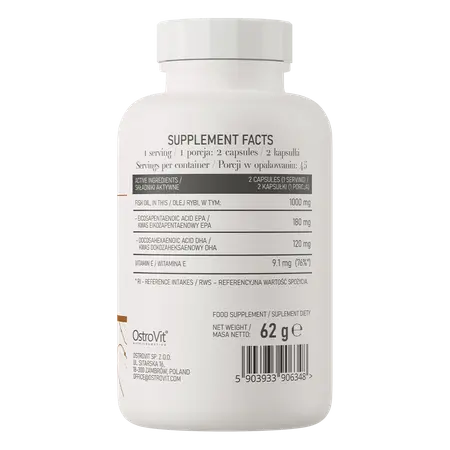 OSTROVIT - OMEGA 3 - 90 caps / 90 servicios