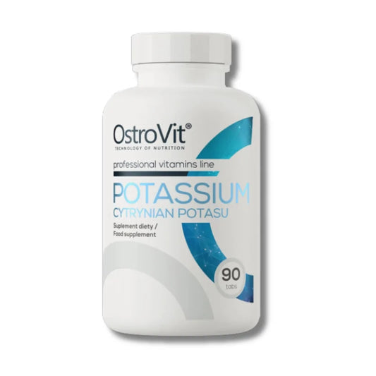 OSTROVIT - POTASIO Cytrynian Potasu - 90 tabs / 30 servicios