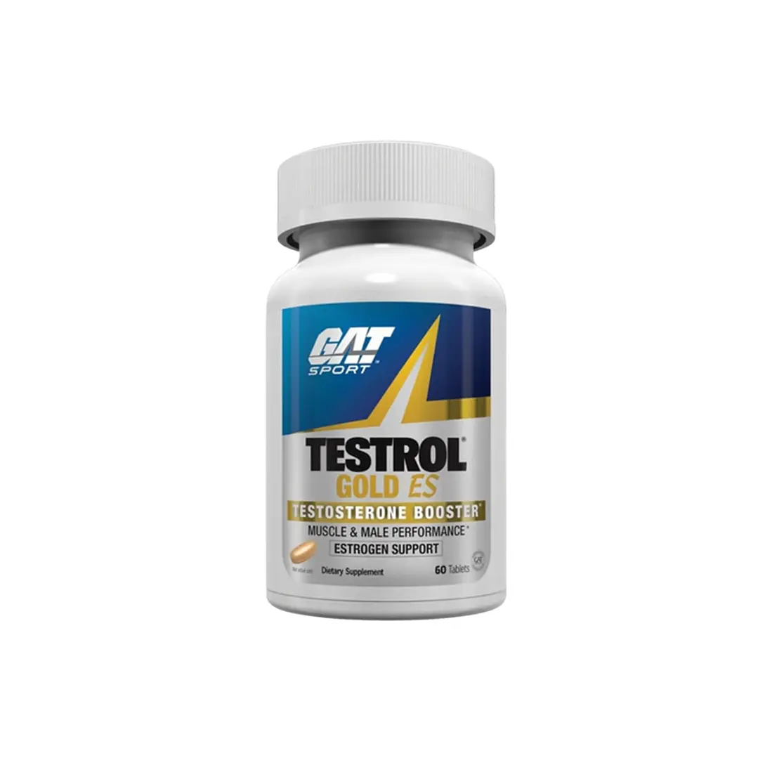 GAT - Testrol GOLD ES Testosterone Booster USA - 60 tabs / 30 servicios