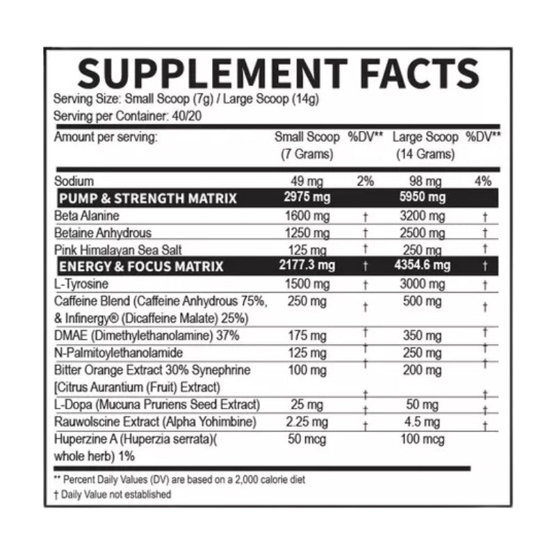 VENOM INFERNO "Tu Marido MOISES" USA - 280 grs / 40 servicios