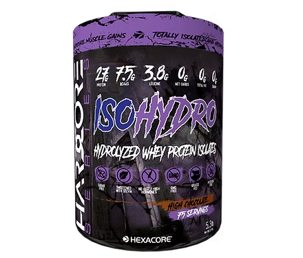 ISO HYDRO Hydrolyzed Whey Protein - 5.3 lbs / 75 servicios
