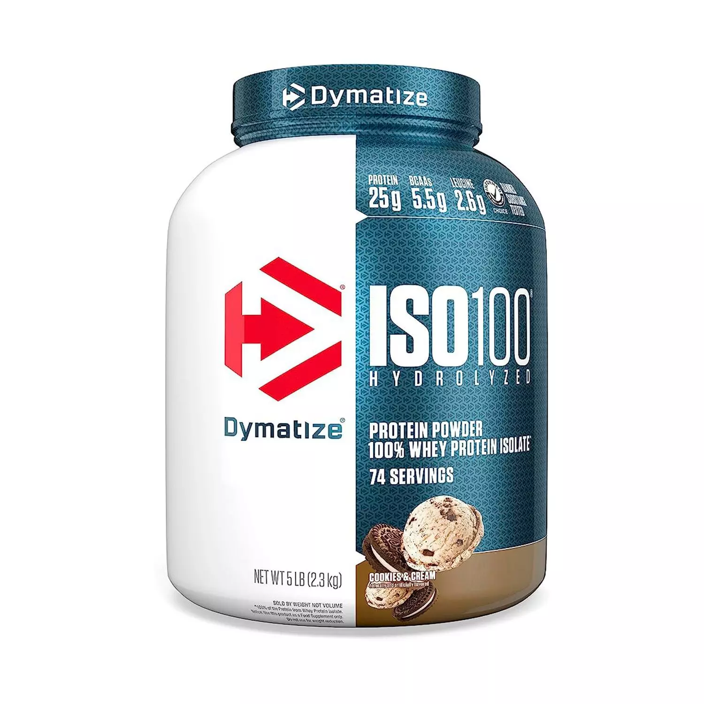 ISO 100 Hydroyzed DYMATIZE- 5 lbs / 75 servicios + Creatina MONOHYDRATE Micronized 250 grs