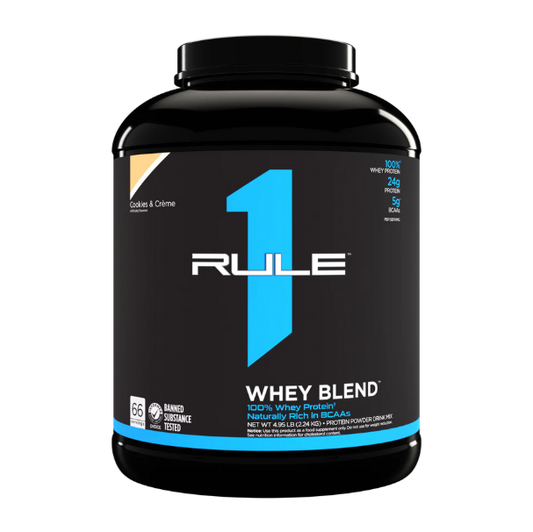 RULE 1 Whey BLEND - 4.95 lbs / 66 servicios
