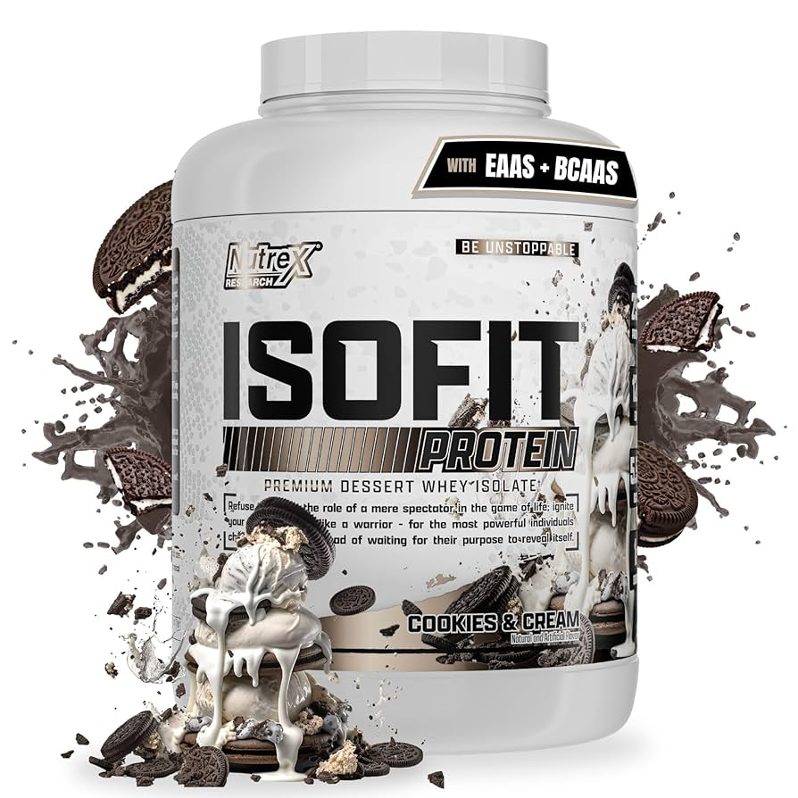 ISOFIT Protein Premium Dessert Whey ISOLATE NUTREX - 5.4 lbs / 70 servicios