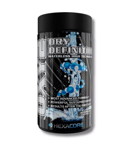 HEXACORE - OXY 2 DIURETIC DRY Definition USA - 80 caps / 20 servicios