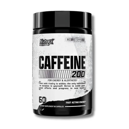 CAFFEINE 200 MG - 60 CAPS / 60 SERVICIOS