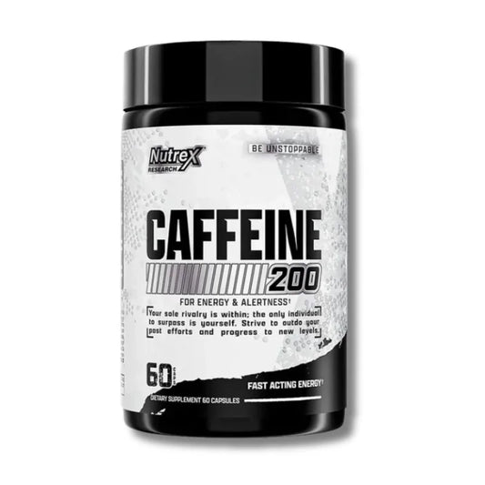 CAFFEINE 200 MG - 60 CAPS / 60 SERVICIOS