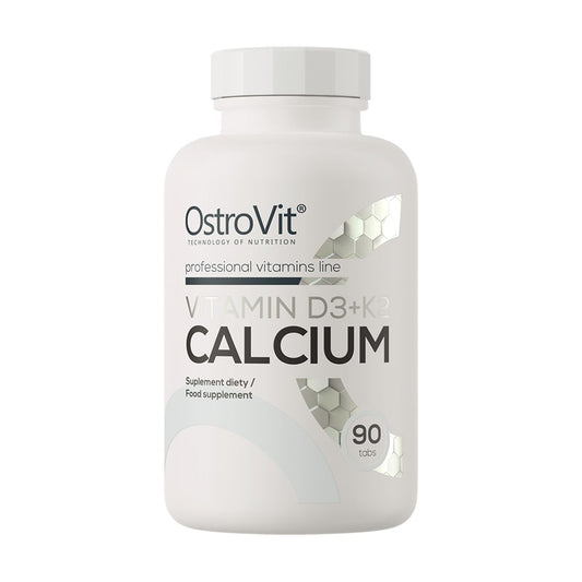 OSTROVIT - CALCIO Vitamina D3+K2 - 90 tabs / 90 servicios