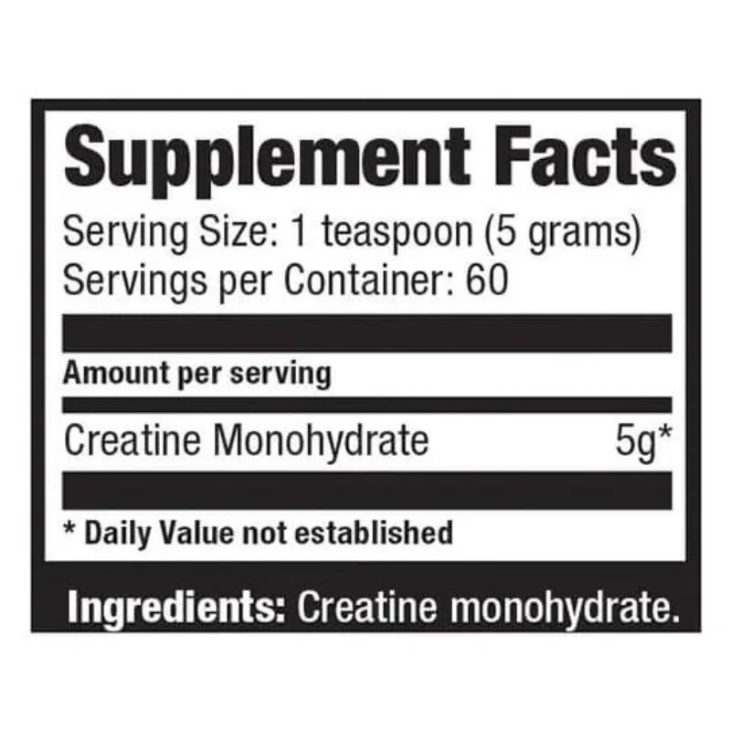 ULTIMATE NUTRITION - Creatina MONOHYDRATE Biovolumizing - 300 grs / 60 servicios unflavored