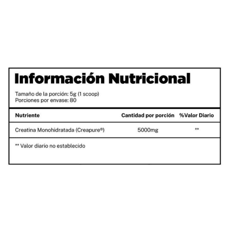 KIFFER LABS - Crea ULTRA X Pro Monohydrate CREAPURE - 400 grs / 80 servicios