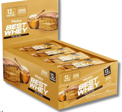 BEST WHEY ZERO 12 GRS PROTEIN BAR - 12 UNIDADES / 49 GRS