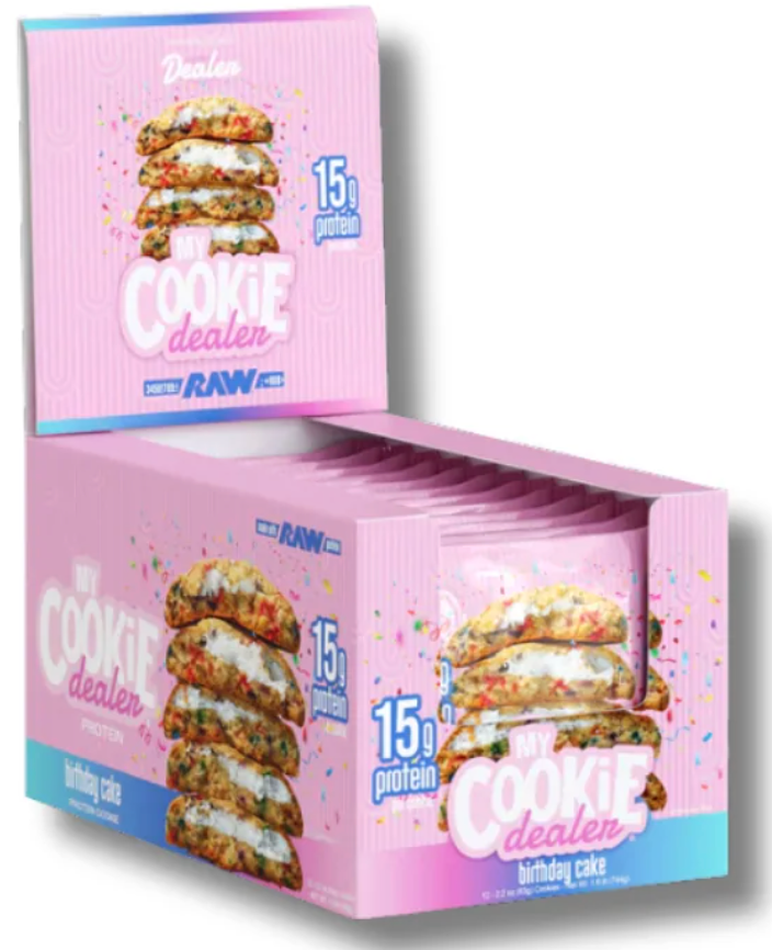 MY COOKIE DEALER 15 GRS PROTEIN COOKIE - 12 UNIDADES / 63 GRS
