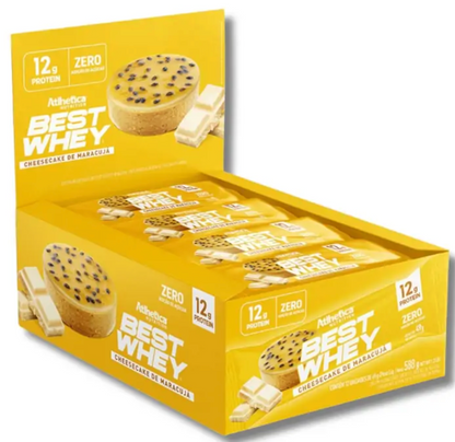 BEST WHEY ZERO 12 GRS PROTEIN BAR - 12 UNIDADES / 49 GRS