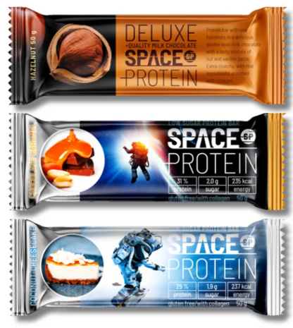 SPACE PROTEIN BAR - 24 UNIDADES / 50 GRS