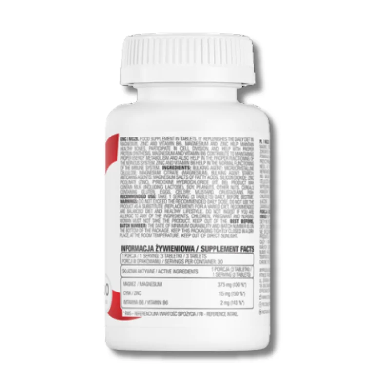 OSTROVIT - MgZB (ZMA) - 90 caps / 30 servicios