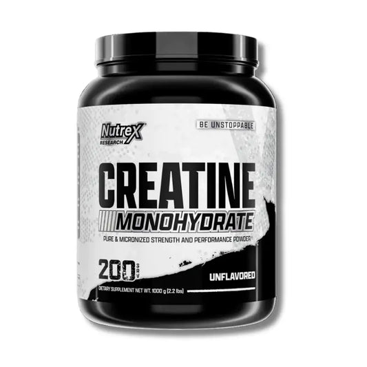 NUTREX - CREATINA Monohydrate – 1 kg / 200 servicios, unflavored