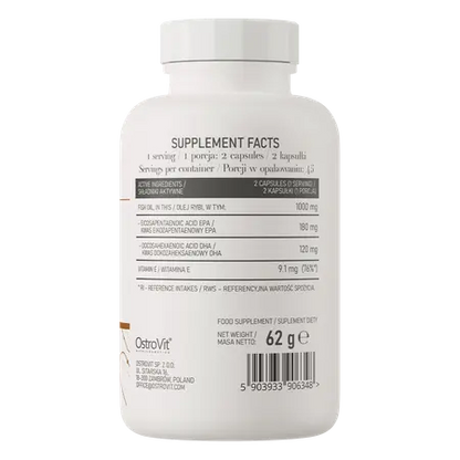 OSTROVIT - OMEGA 3 - 90 caps / 90 servicios