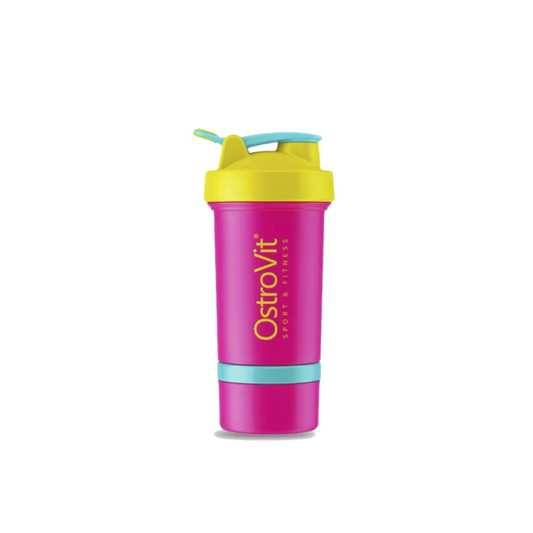 SHAKER OSTROVIT MIAMI VIBES C/COMPARTIMIENTO PINK - 500 ML