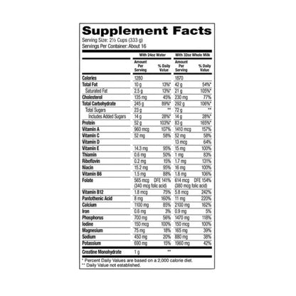 Super MASS GAINER - 12 lbs / 16 servicios