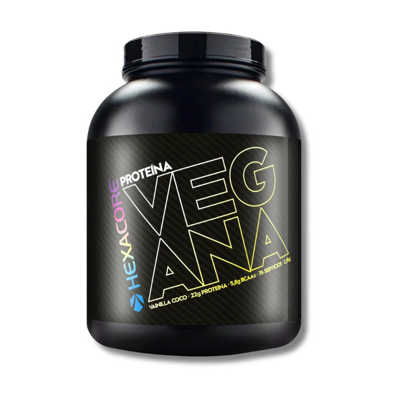 Proteína VEGANA HEXACORE - 5 lbs / 76 servicios