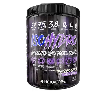 ISO HYDRO Hydrolyzed Whey Protein - 5.3 lbs / 75 servicios