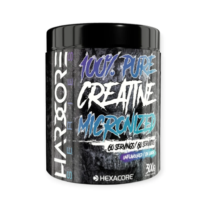 HEXACORE - 100% PURE CMicronizreatinaed  300 grs / 60 servicios