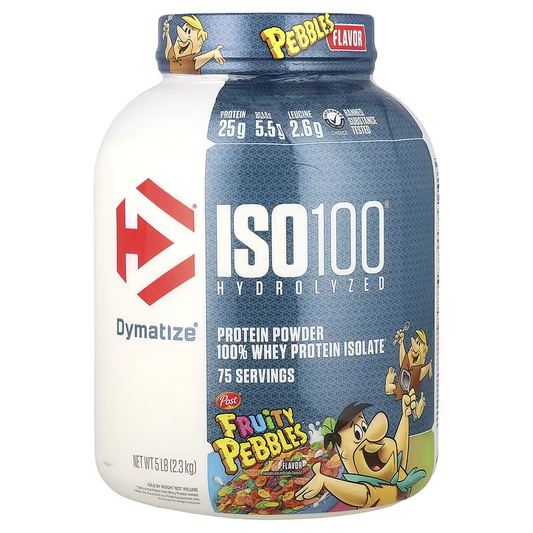 ISO 100 Hydroyzed DYMATIZE- 5 lbs / 75 servicios + Creatina MONOHYDRATE Micronized 250 grs
