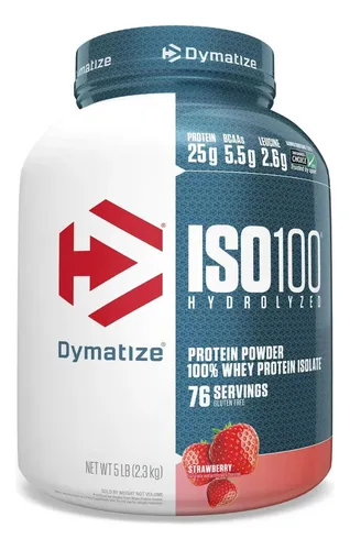 ISO 100 Hydroyzed DYMATIZE- 5 lbs / 75 servicios + Creatina MONOHYDRATE Micronized 250 grs