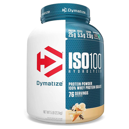 ISO 100 Hydroyzed DYMATIZE- 5 lbs / 75 servicios + Creatina MONOHYDRATE Micronized 250 grs