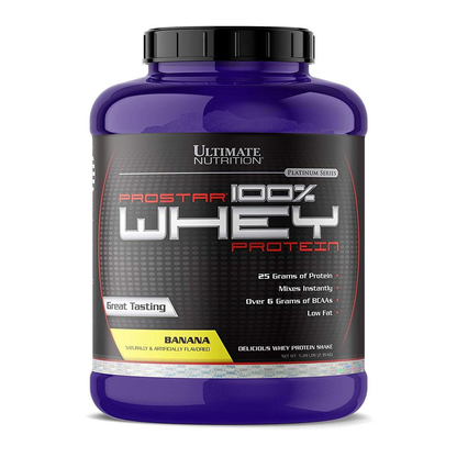 PROSTAR 100% Whey Protein ULTIMATE NUTRITION - 5.28 lbs / 80 servicios + Creatina MONOHYDRATE Biovolumizing - 300 grs