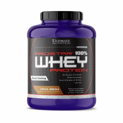 PROSTAR 100% Whey Protein ULTIMATE NUTRITION - 5.28 lbs / 80 servicios + Creatina MONOHYDRATE Biovolumizing - 300 grs