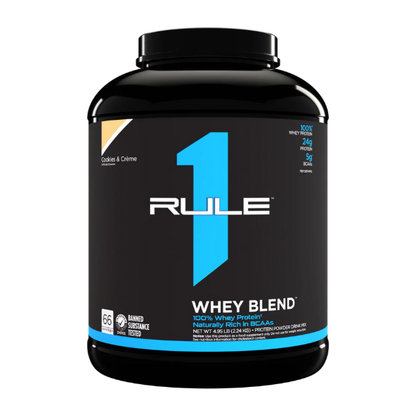 RULE 1 Whey BLEND - 4.95 lbs / 66 servicios