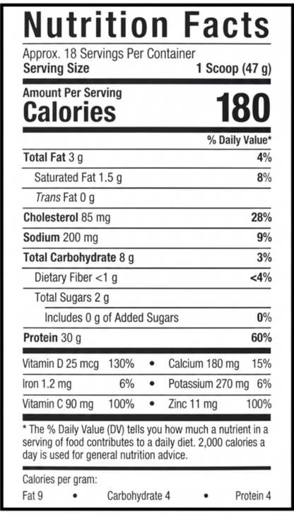 100% WHEY Protein PLUS SIXSTAR - 1.80 lbs / 18 servicios