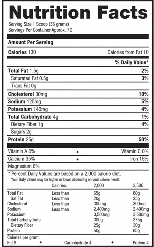 Body Fortress 100% ISOLATE - 1.5 lbs / 20 servicios