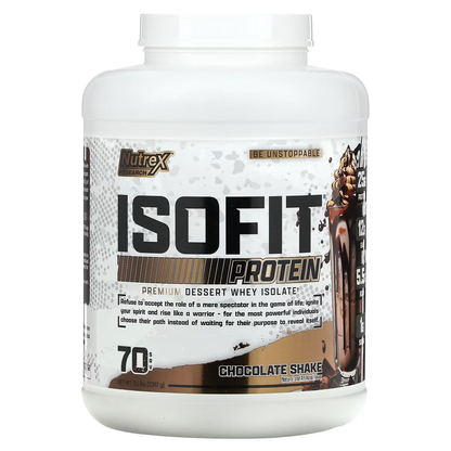 ISOFIT Protein Premium Dessert Whey ISOLATE NUTREX - 5.4 lbs / 70 servicios