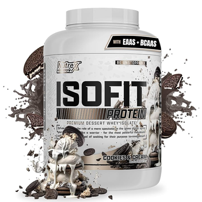 ISOFIT Protein Premium Dessert Whey ISOLATE NUTREX - 5.4 lbs / 70 servicios